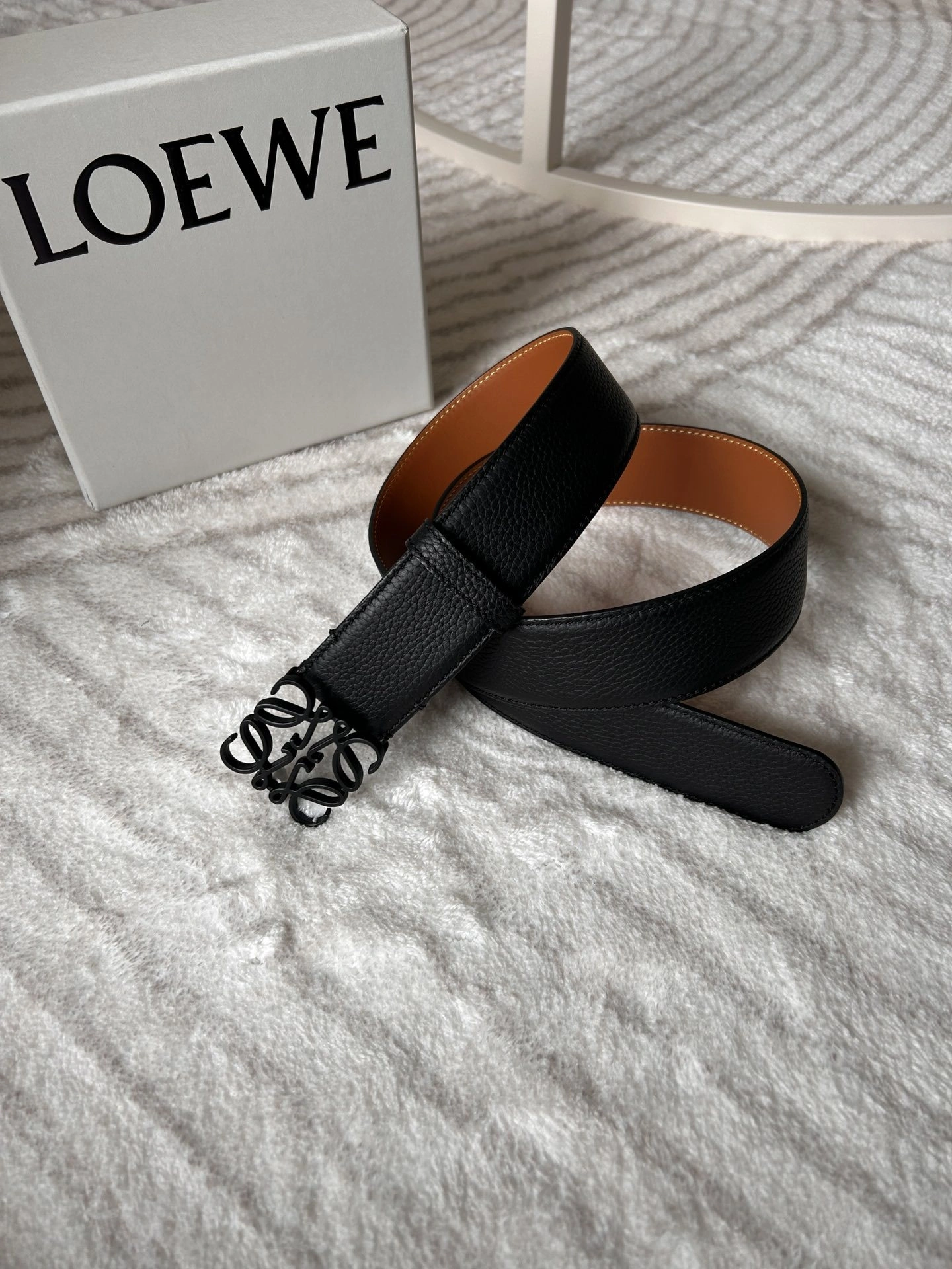 Barbara-- 8o5w5 Calfskin 4.0cm reversible item:D-S179F0583